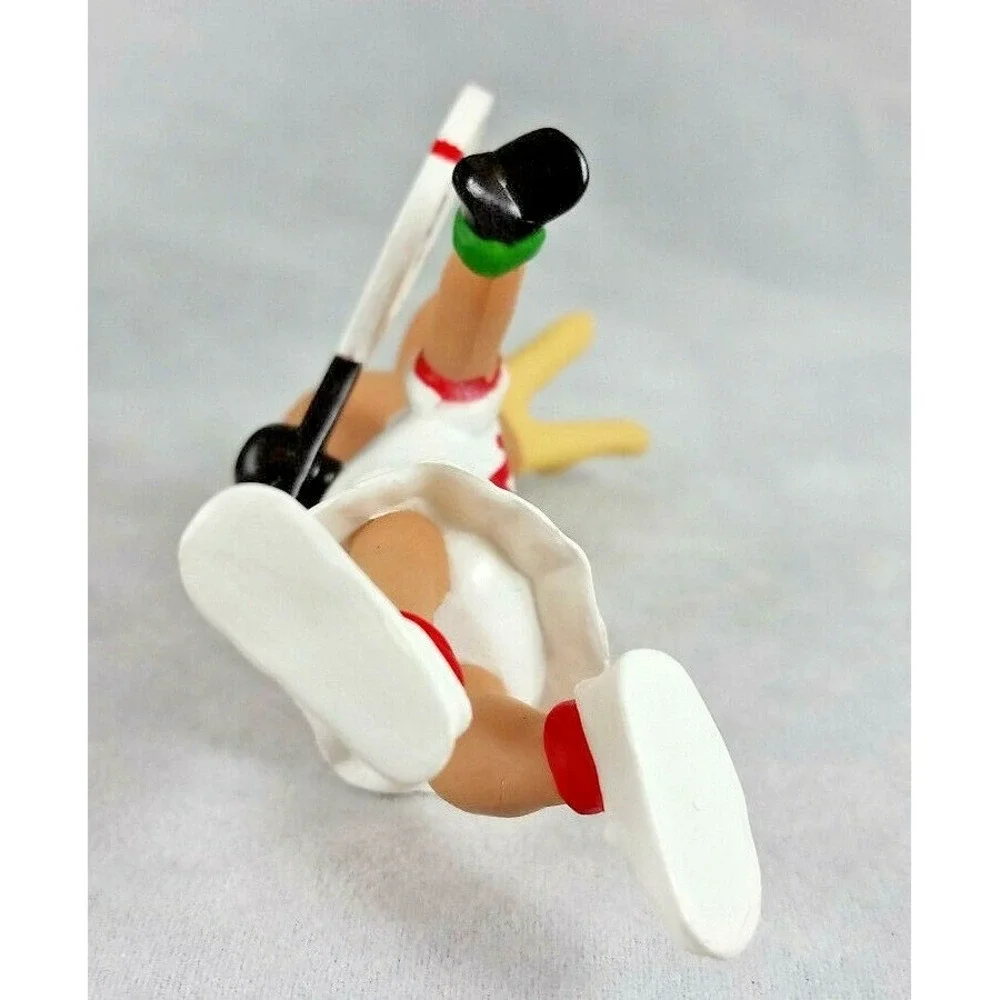 1989‎ Hallmark Keepsake Ornament Reindeer Champs Vixen Tennis Player Racket